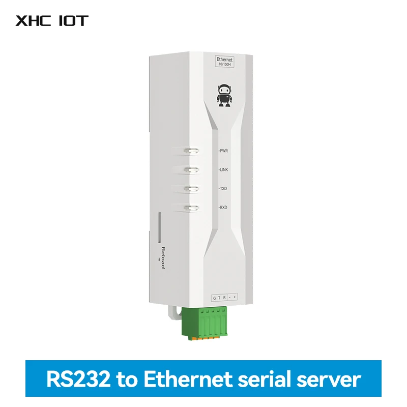 

RS232 Serial to Ethernet Serial Server ModBus Gateway Power and Signal Isolation XHCIOT NE2-D12P TCP/UDP/MQTT/HTTP DC 8-28V