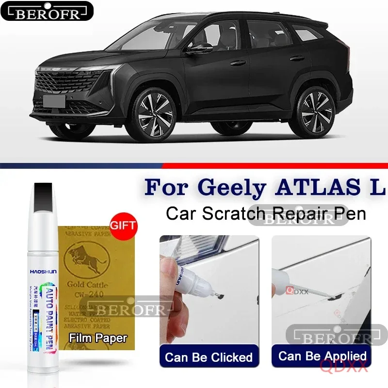 Paint Pen Hanyu White Boyue X Modified Accessories Auto Supplies Original Car Paint Waterproof Pen For Geely Starray Atlas Pro