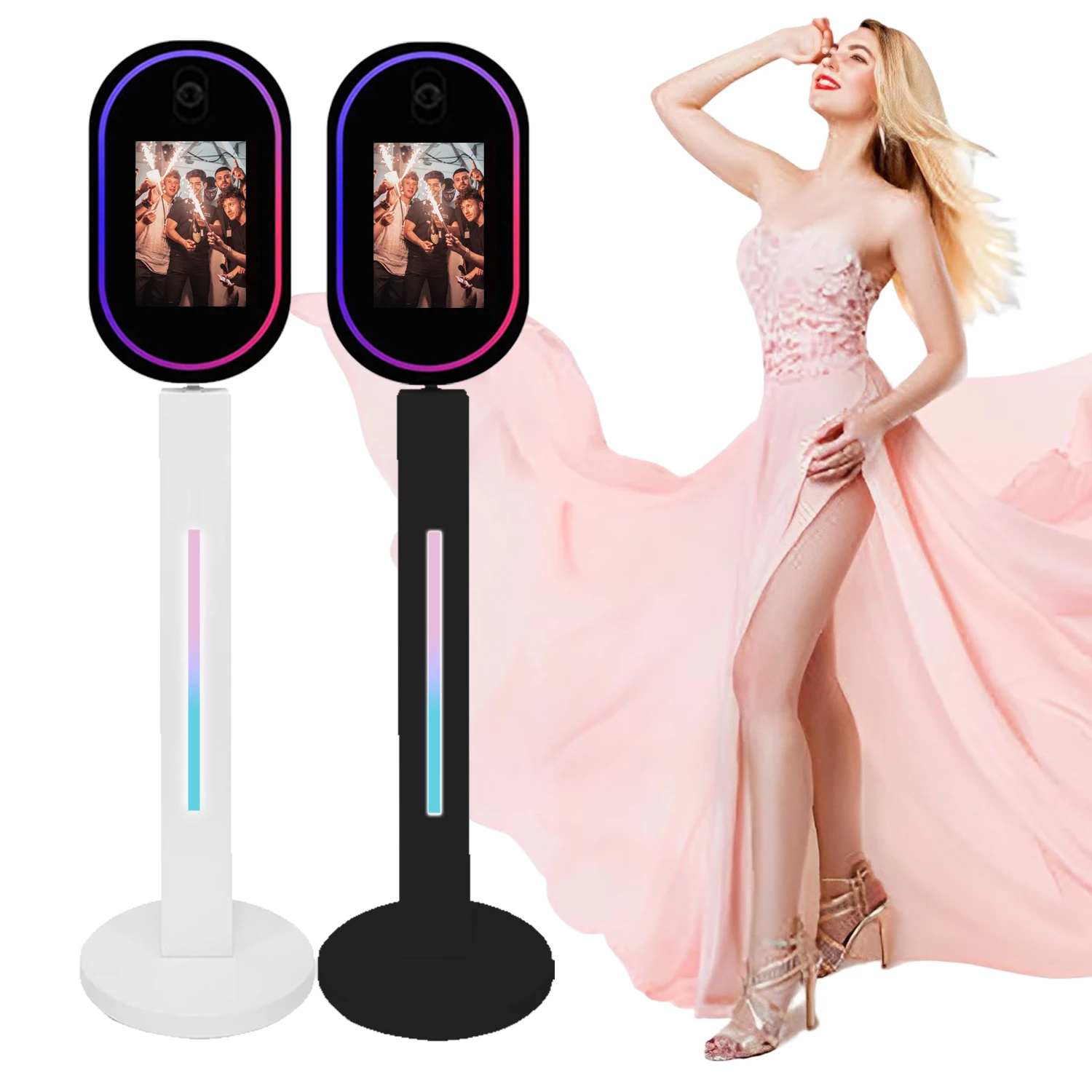 Touch Screen Magic Mirror Photo Booth For Sale Selfie Fotomation Station Portable Photo Booth