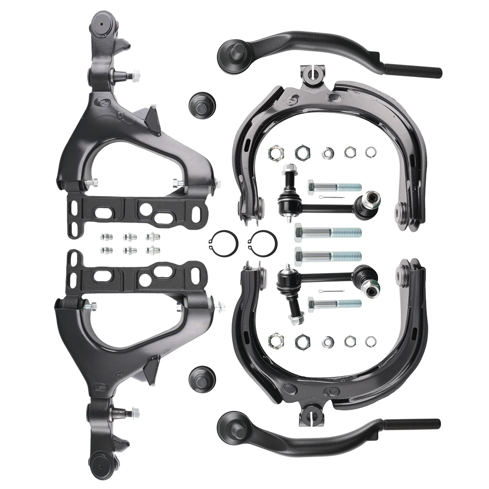 

10x Front Control Arms Suspension Kit For GMC Envoy 2004-2007 Chevy Trailblazer