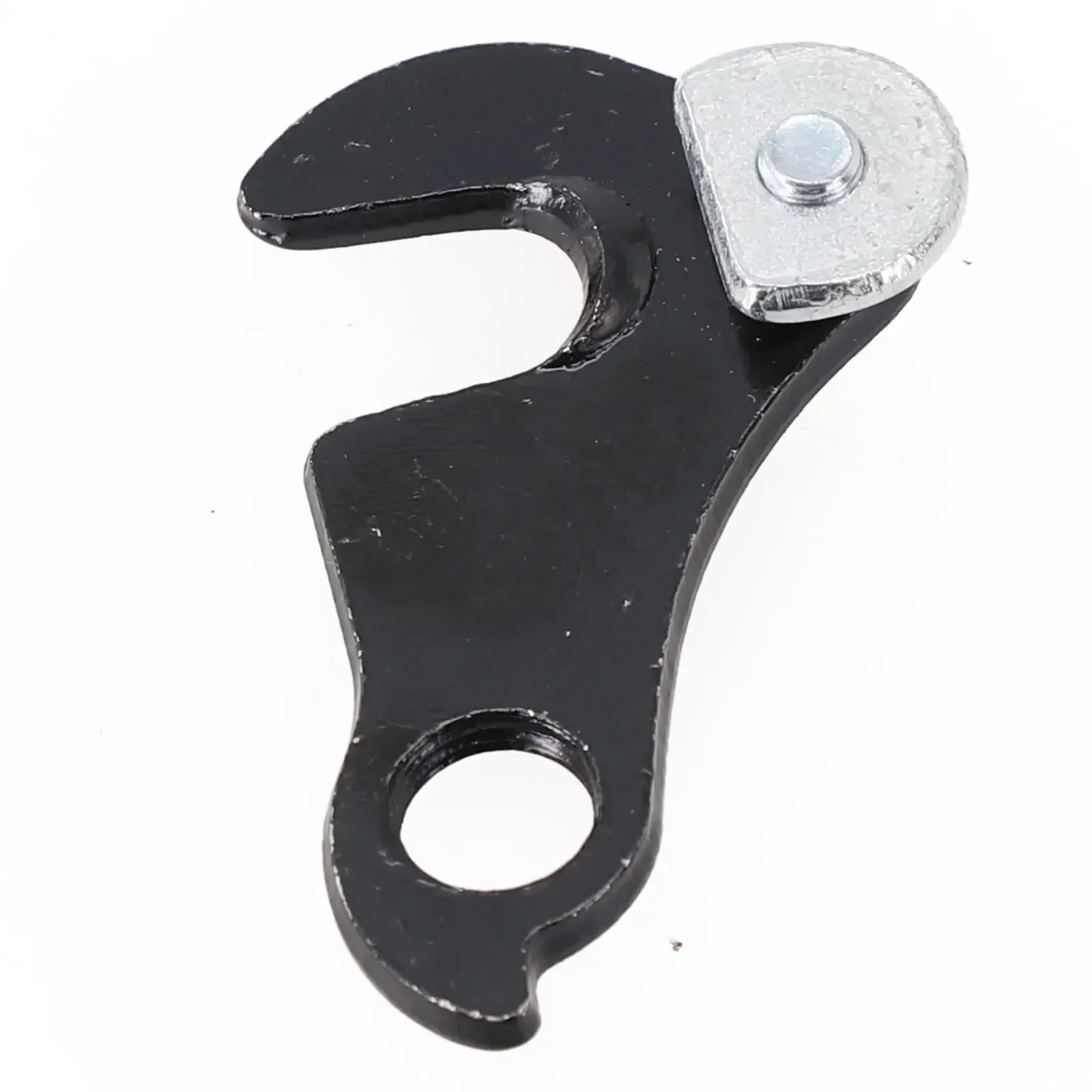 Iron Bike Rear Derailleur Hanger, Gear Tail Hook Converter com substituição de parafuso, Repair Tools, Acessórios de bicicleta