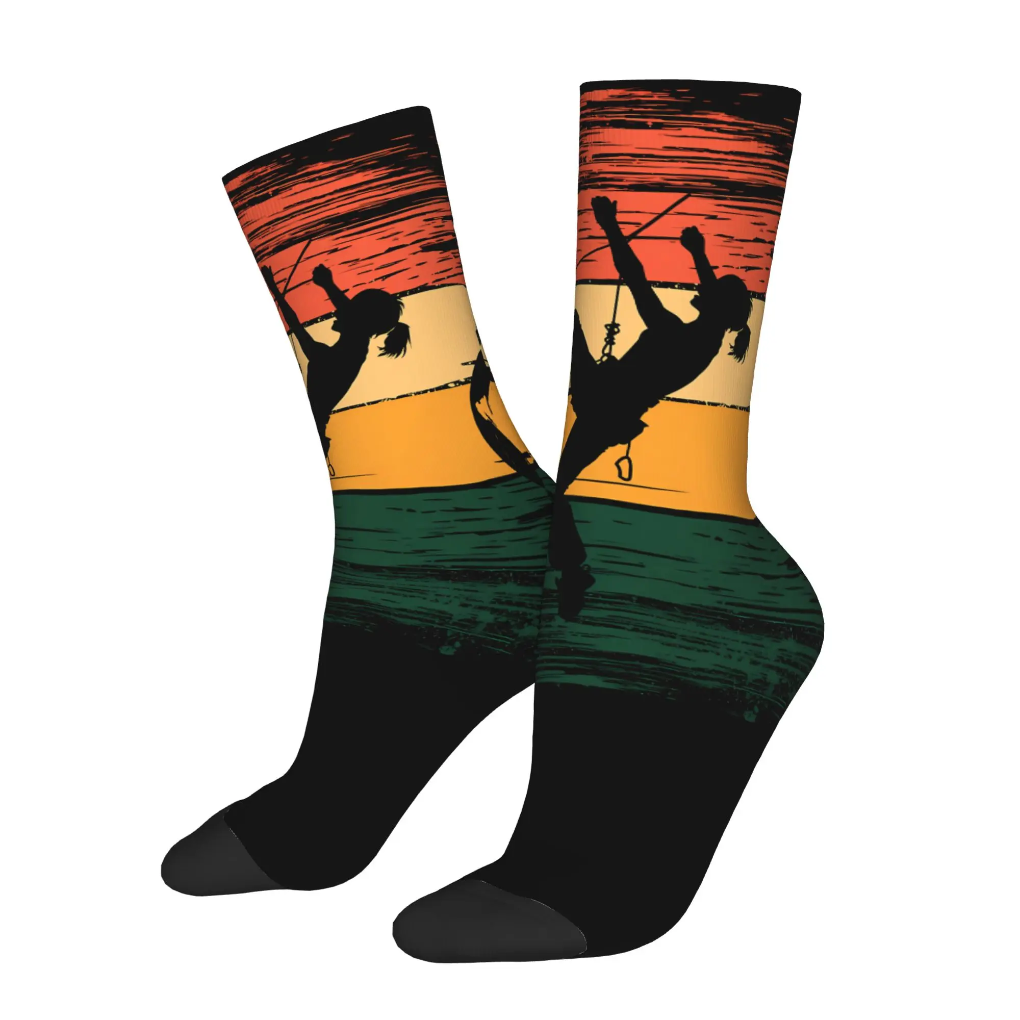 Rock Climbing  Men Women Socks Outdoor Novelty Spring Summer Autumn Winter Stockings Gift