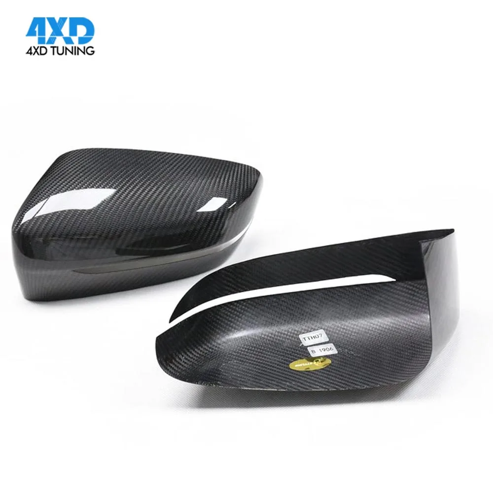 

For BMW G11 G12 G32 GT G30 G38 530i 540i Carbon Fiber Rear View Mirror Cover Black LHD&RHD 2017-Up Add Style