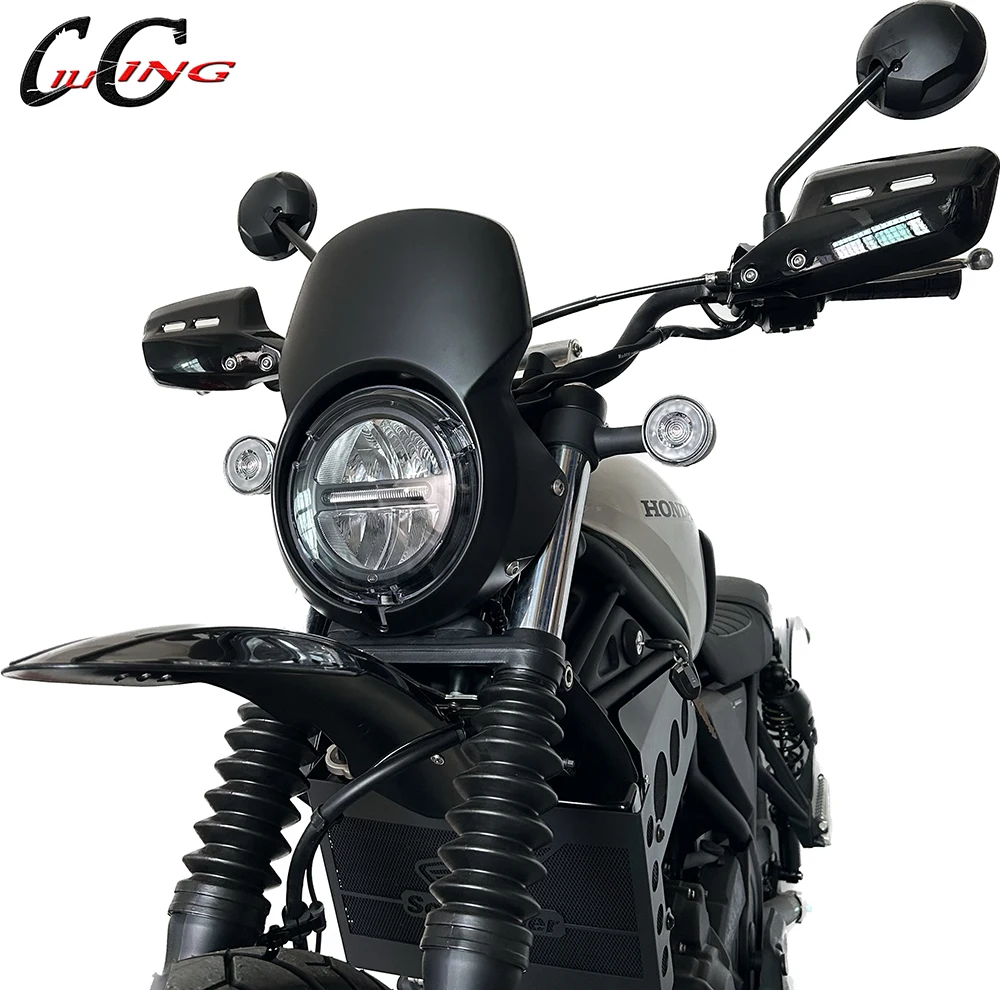 Motorcycle Accessories Front Screen Windshield WindScreen Wind Deflector For HONDA CL250 CL500 2023 2024 CL 500 CL 300