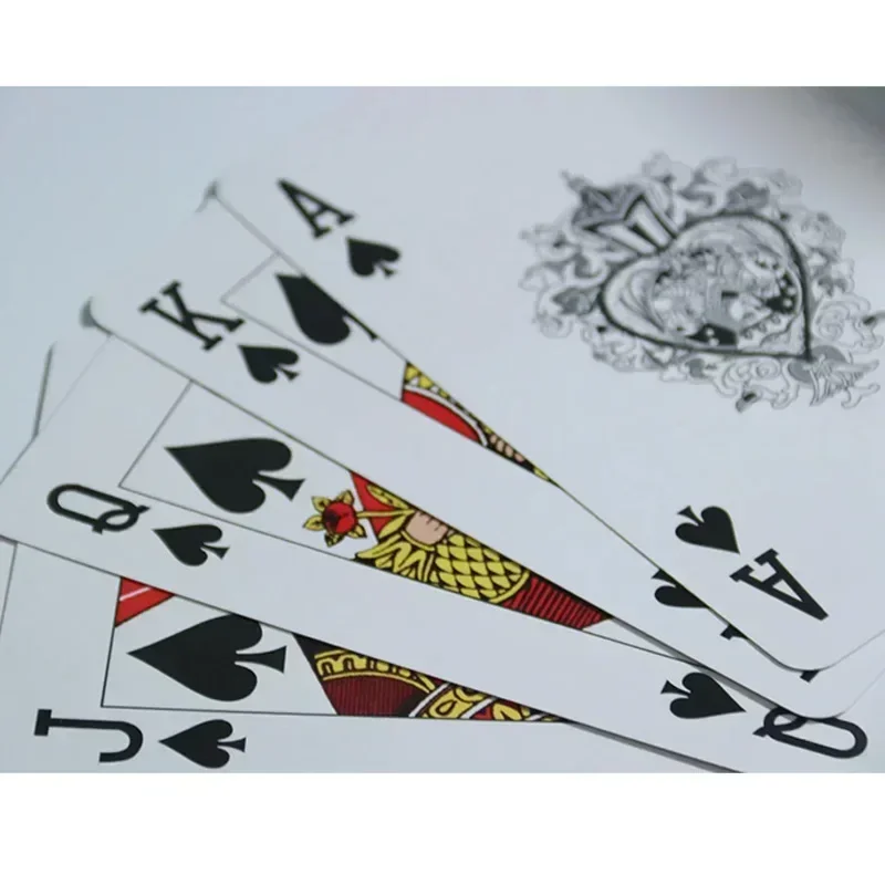 Mixed Cards to Straight Large Stage Magic Trick Card Transform into Flush Magia Magie Magicians Prop Accessory Illusion Gimmick