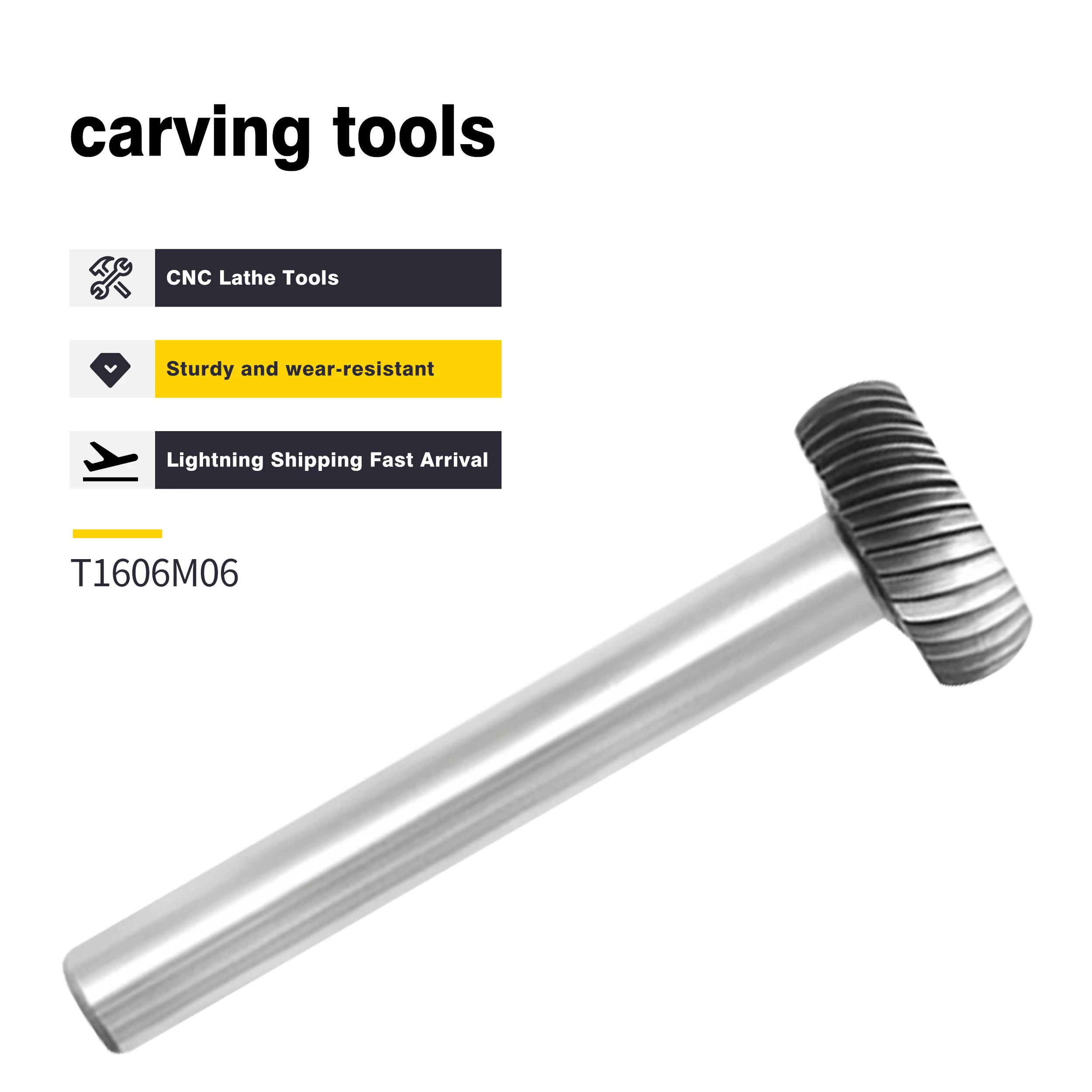 T-tipo Carboneto Rotativo Arquivos T0804 1005 1205 1604 1606m06 Tungstênio Aços Metal Arco Moagem Cabeça Fresa Gravura Ferramentas