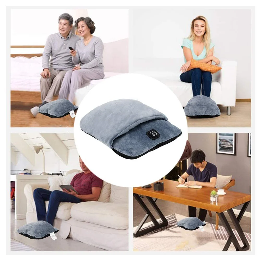 Keep Warm Foot Heater Sleeping USB Charging Accessories Electric Fast Heated For Home Bedroom Massage Winter High Quality