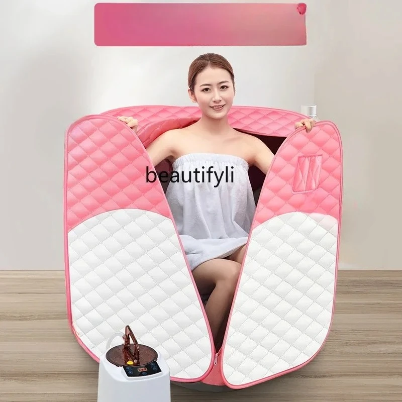Steam box, no detoxification of the whole body, sweat steam sauna room, full body cover bucket, steam fumigation machine