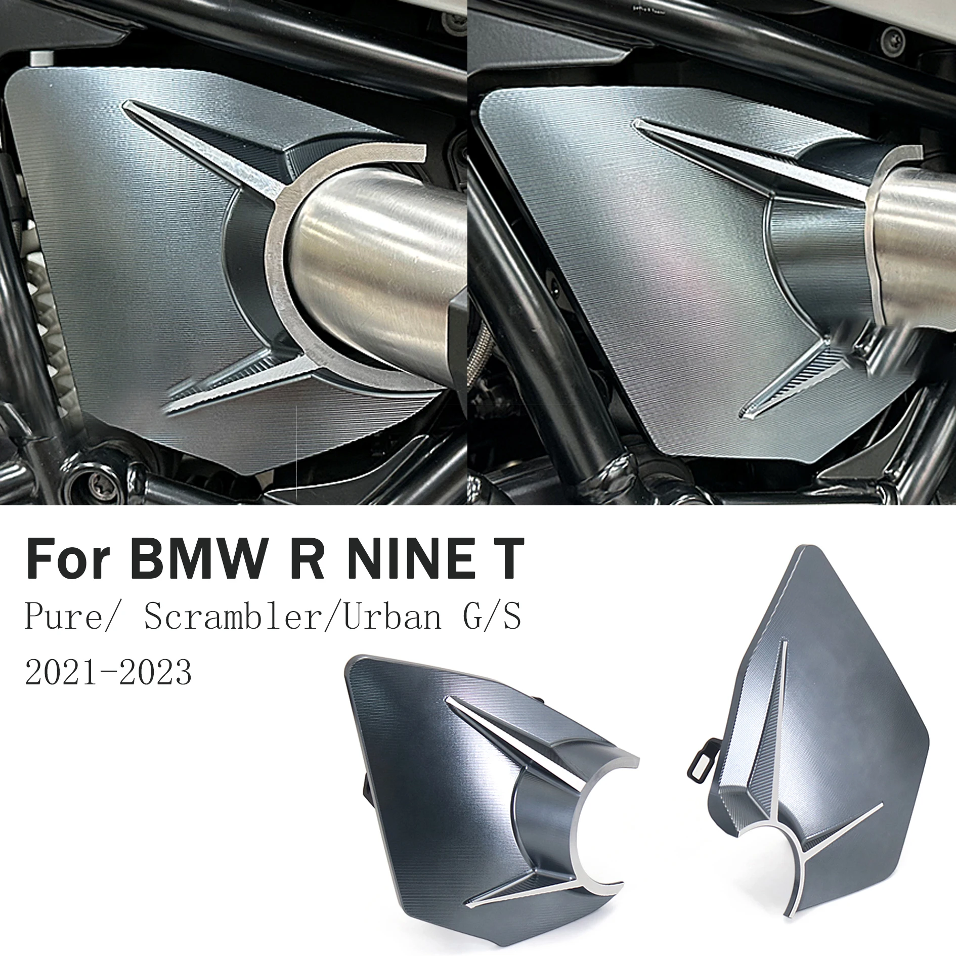 

Motorcycle Side Cover For BMW R NINE T R9T RnineT Scrambler R NINE T Pure Urban G/S 2021 2022 2023 Sides Frame Panels Fender