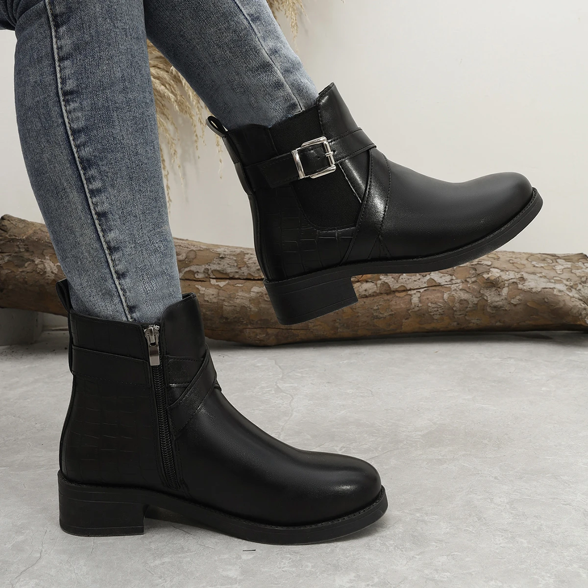 รองเท้าบูทหุ้มข้อสำหรับผู้หญิง - Women'S Shoes Chelsea บทวิจารณ์และราคา