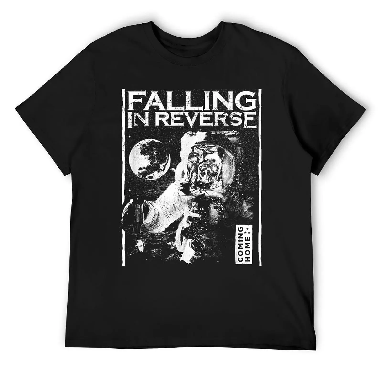 

Falling In Reverse Merchandise Spacewalk T-Shirt Aesthetic clothing for a boy workout shirts for men