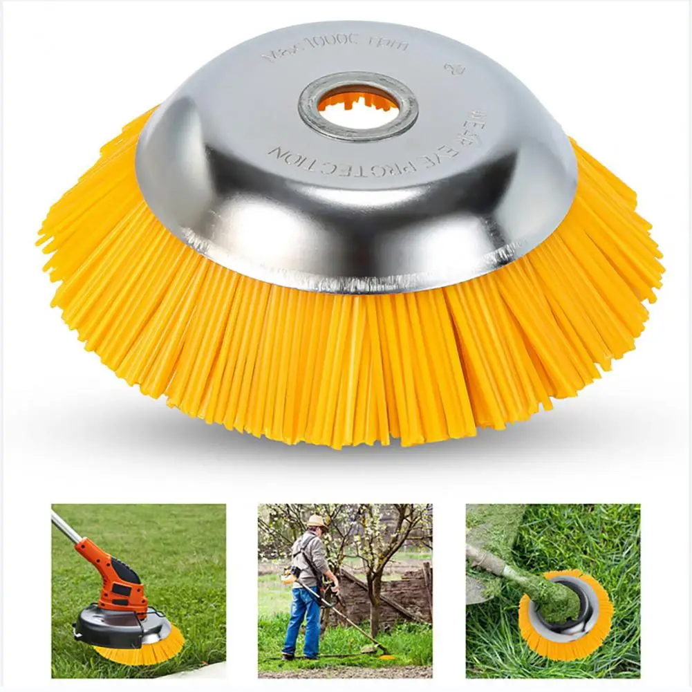 Brush Cutter Head Accessory 8 Inch Grass Trimmer Head Replacement Universal Brush Cutter Blade for String Trimmer Durable