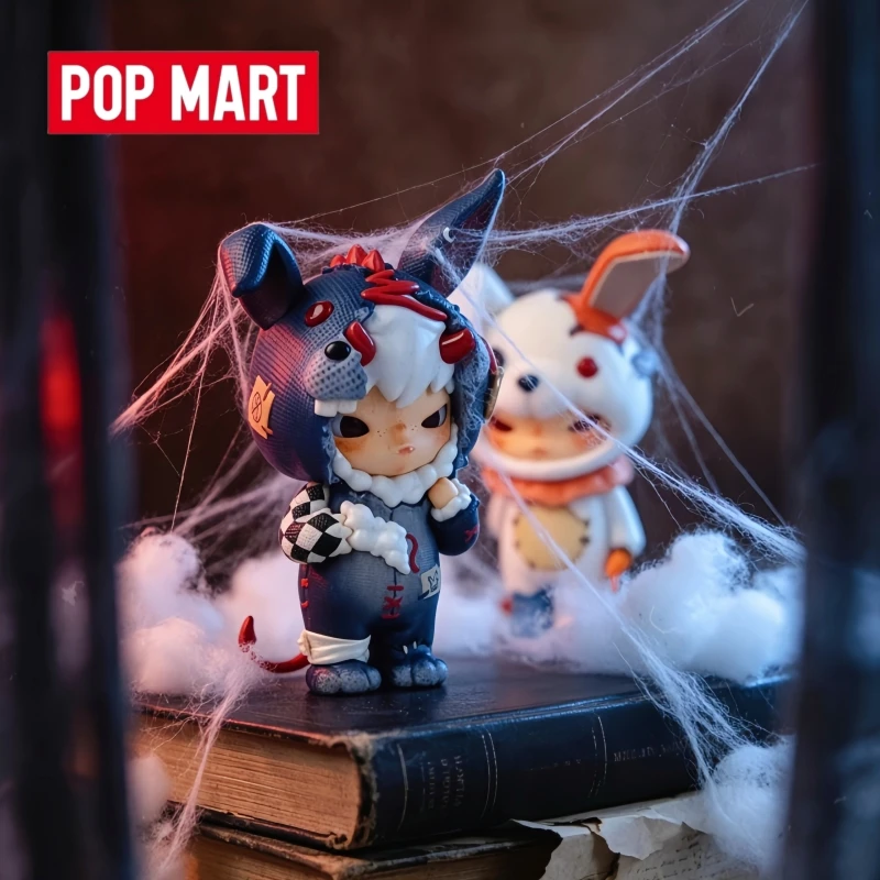 Hirono Pop Mart Weird Attic Serie Halloween Niedliches Handgefertigtes Labubu Überraschungs-Blindbox-Spielzeug Ornament Sammlerstück Dekoration Spielzeug Geschenk