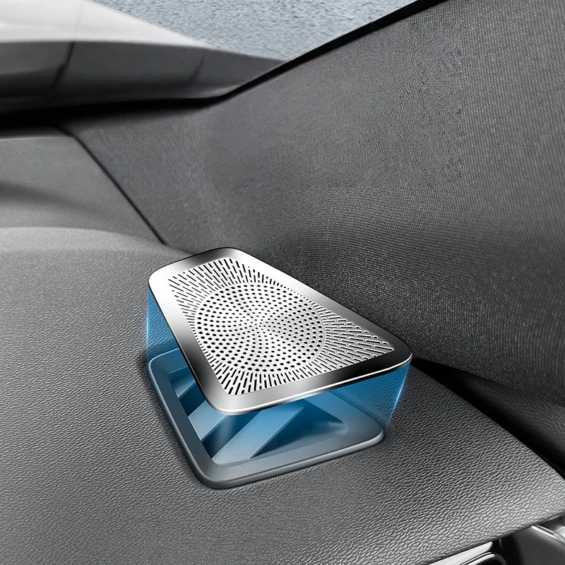 Para volvo xc60 s60 v60 saída de ar ventilação capa de aço inoxidável premium anti-ferrugem grade de ventilação de ar protetor sem broca instalar