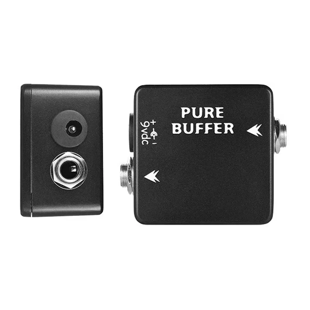 

Гитарная педаль-буфер Mosky PURE BUFFER – устраняет эффект ухудшения звука, полностью металлический корпус, вход 1MΩ, выход 150Ω, миниатюрный размер