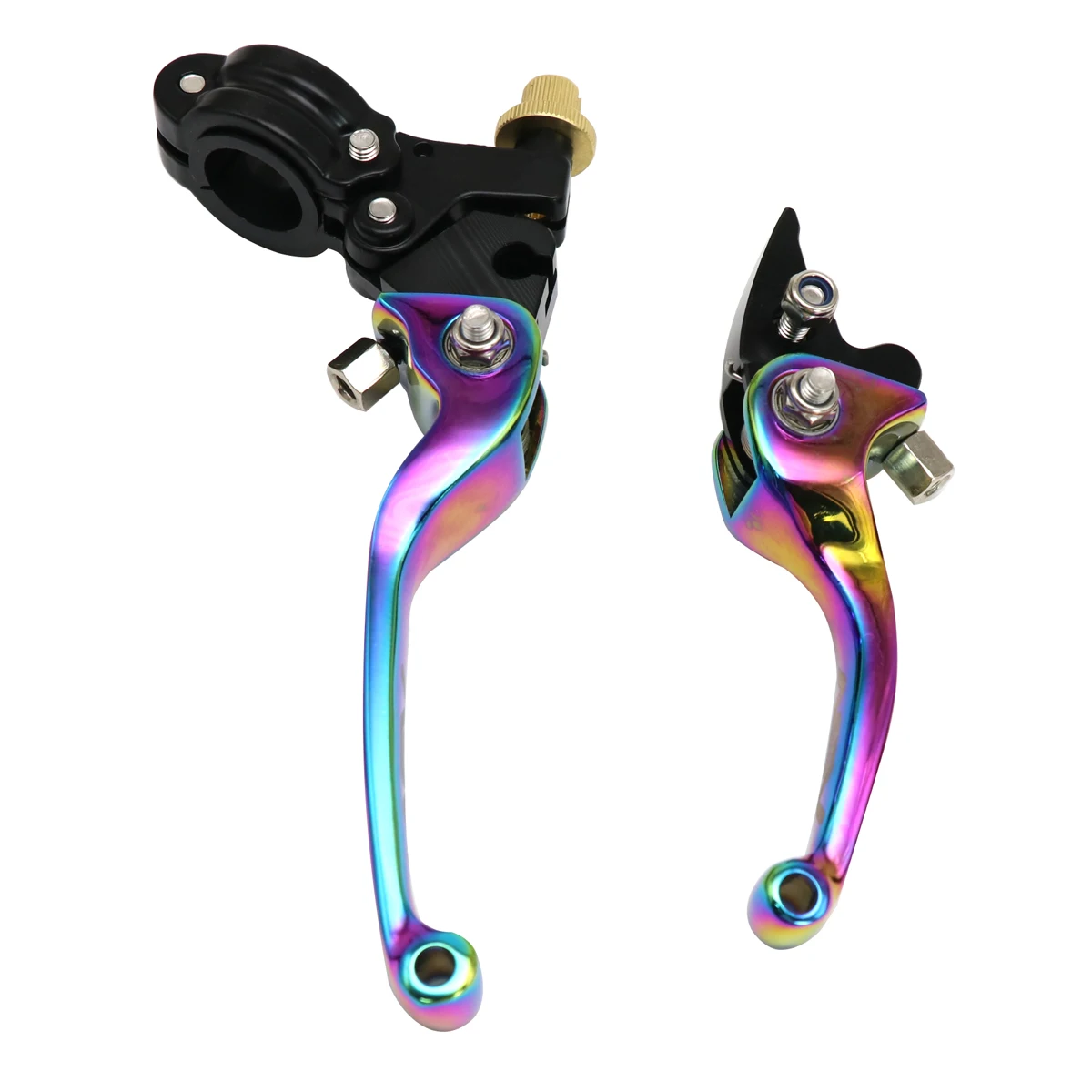 ZSDTRP Motorcycle Colorful Clutch Brake Lever Set for Harley Honda Kawasaki Suzuki Yamaha