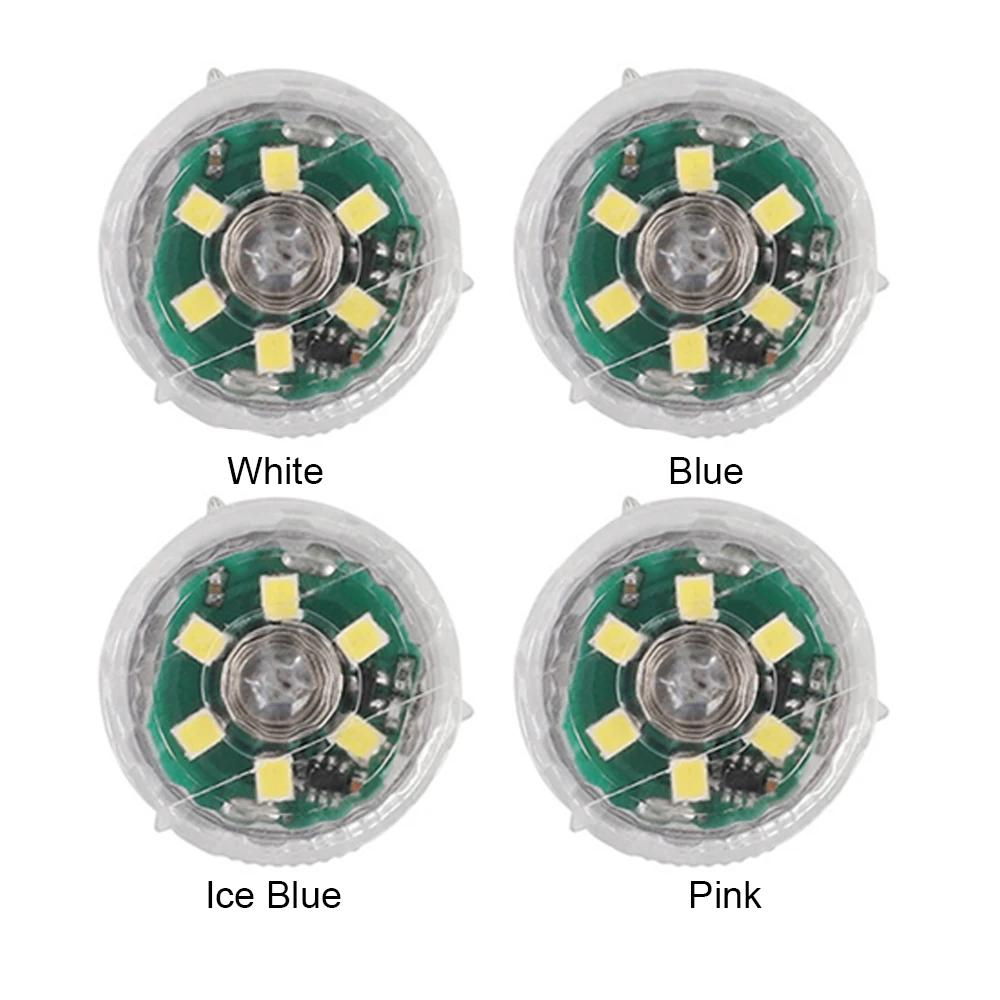

1Pc White/Blue/Ice Blue/Pink Touch Ambient Light,Car Interior Lighting Reading Light 6LED,2.8cm*0.8cm Car Touch Ambient Light