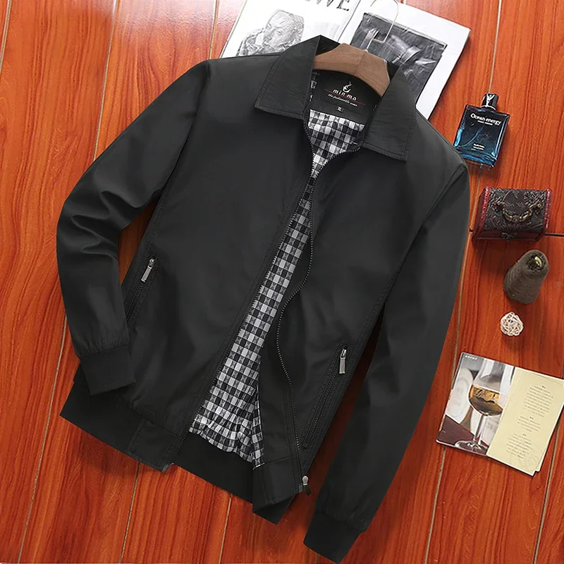 

Men's Jackets, Business Casual Jackets, Plus Size Lapels, Spring and Autumn Thin Cargo Clothes, Military Uniforms, Men's M-4XL