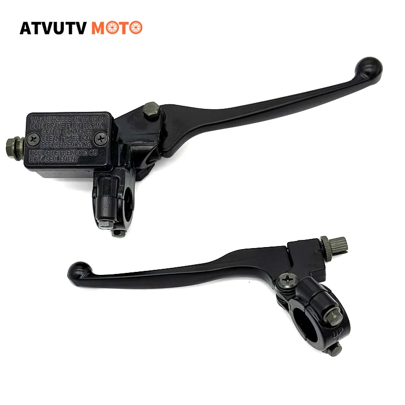 Bomba de freno para motocicleta, cilindro maestro, palanca de freno hidráulica, maneta de embrague para motocicleta todoterreno, ATV, Quad, ciclomotor, scooter de 50-250cc