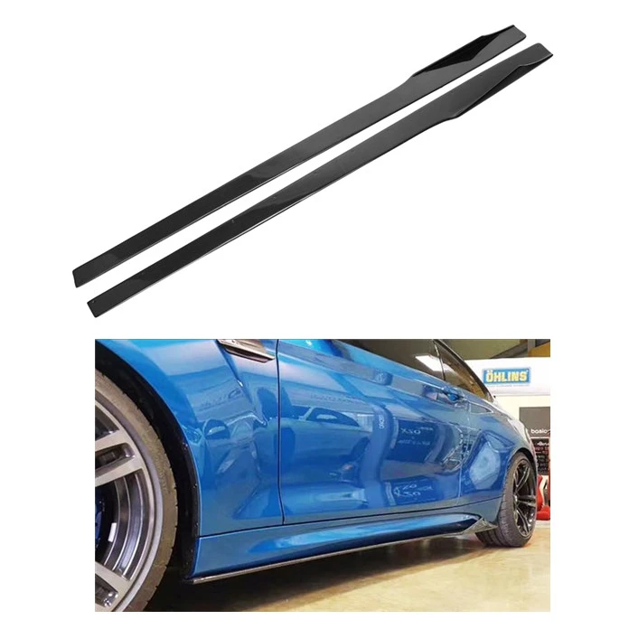 

STLFF87 MTC Style Carbon Fiber Side Skirts for BMWs F87 M2 M2C 2014-2019 Auto Parts Car Bumper Side Skirts
