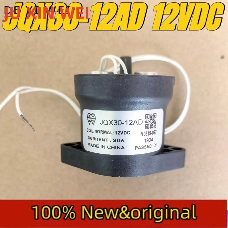 （Brand New Original）1pcs/lot 100% original genuine relay:JQX30-12AD JQX100-12AD 12V 30A 100A High voltage contactor relay