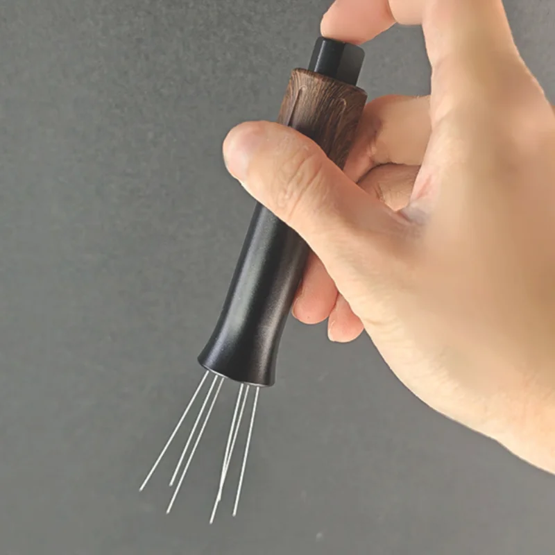 

Coffee Tamper Stainless Steel Needles Espresso Powder Stirrer Distributor Leveler Cafe Stirring Barista Tools Coffee Accessories