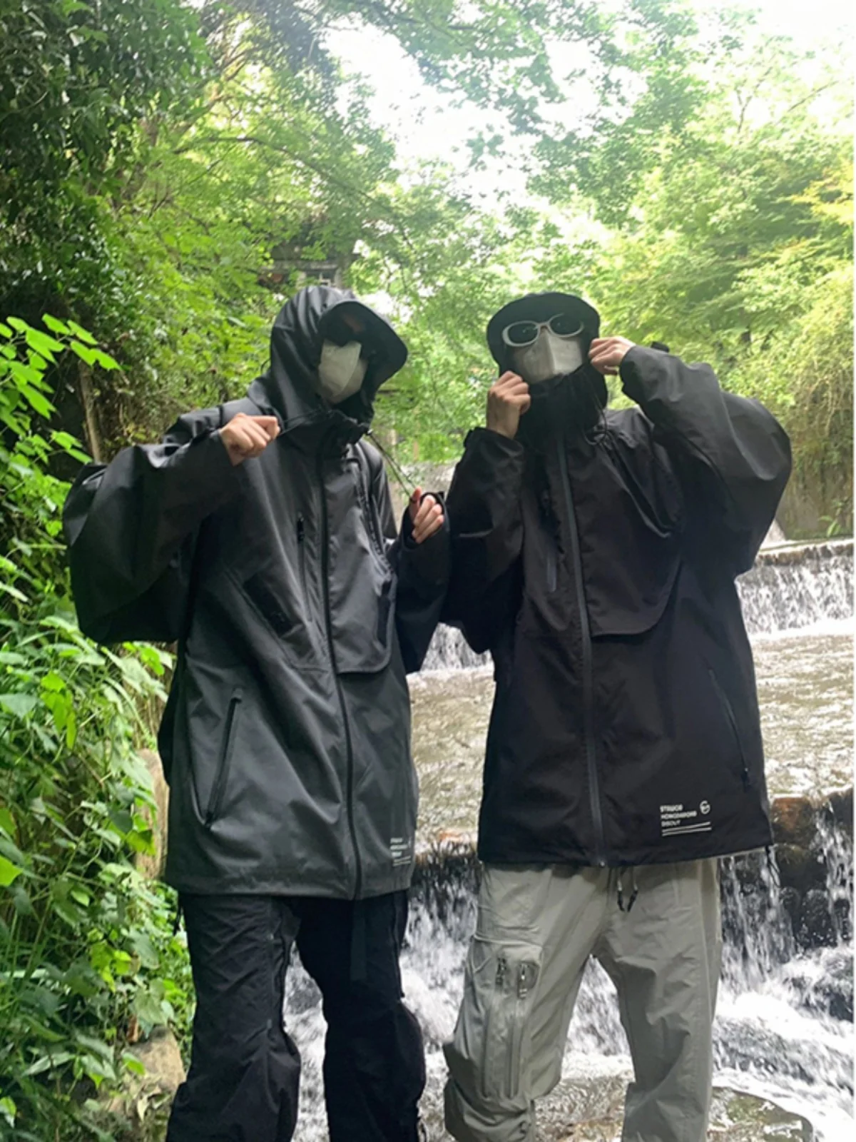 

American Sle Outdoor Mountain Climbing Jaet Men's Summer Functional Workwear Sun Protection Mountain Climbing Outerwear f...