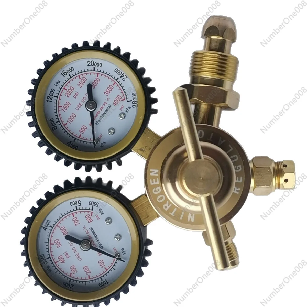 

Heavy Duty CGA580 Brass High Pressure Nitrogen Regulator 800PSI 600PSI