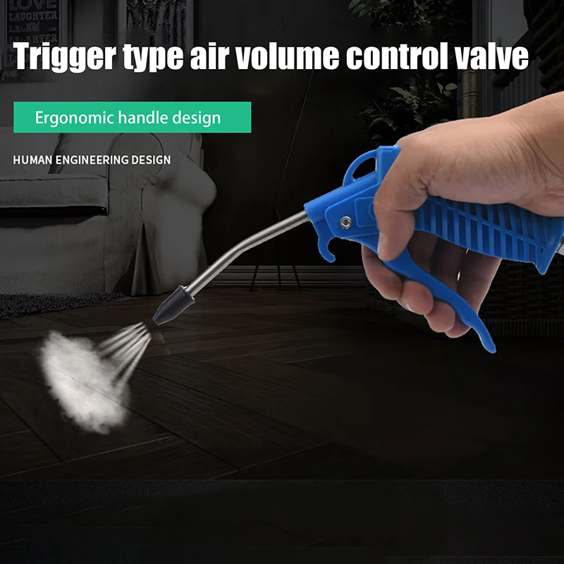 

High-pressure Plastic Dust Gun Extended Mouthed Air Gun Pneumatic Tools Dust Removal Soot Blowing Air Pump Spray Gun