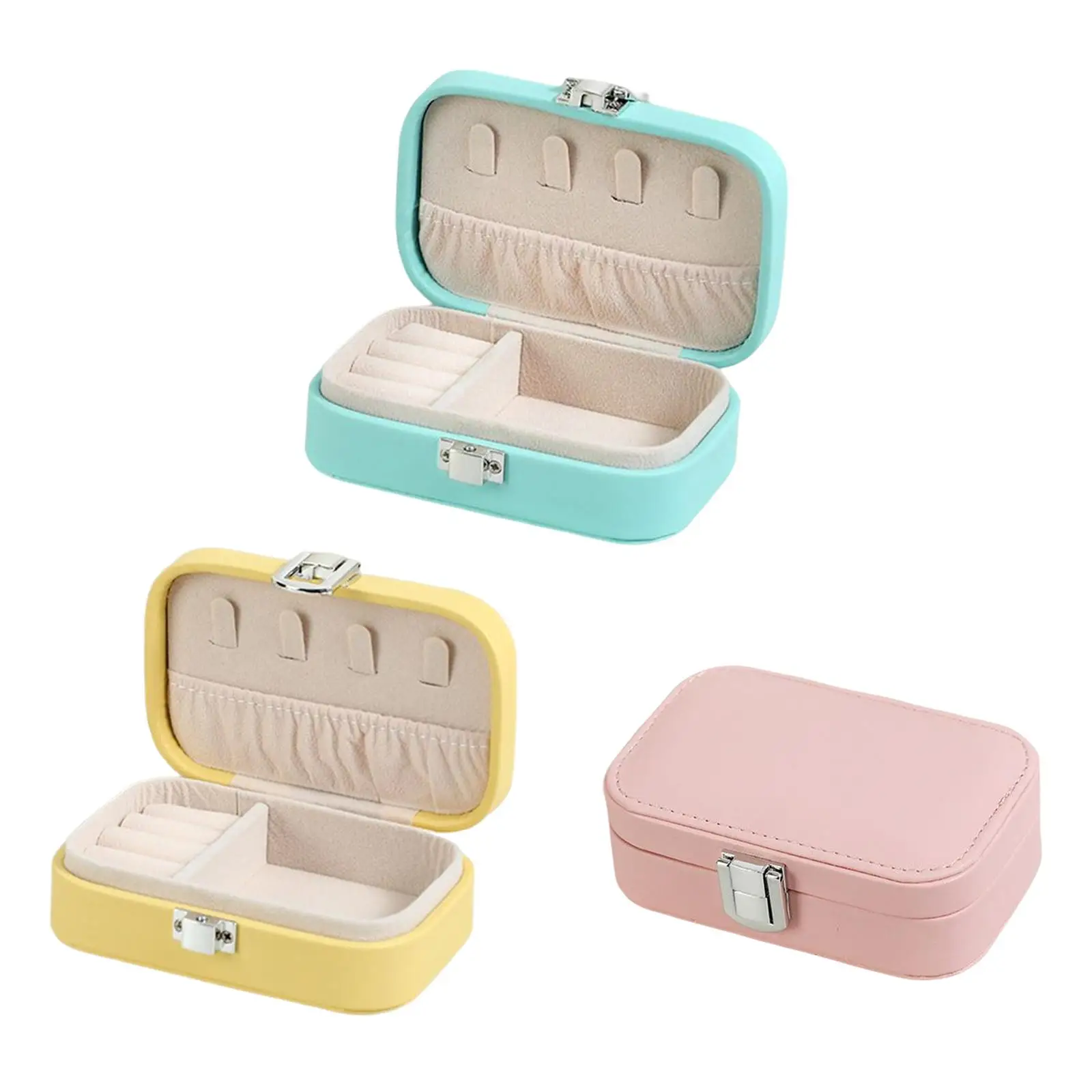 Organizer PU Leather Portable for Jewelry Watch Necklace
