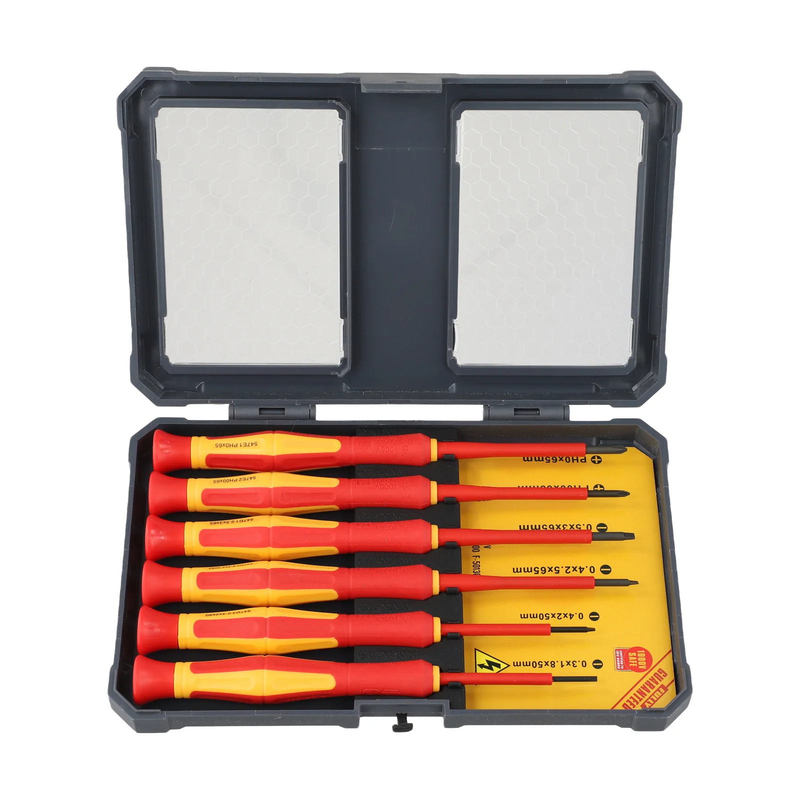 

6PCS 1000V Insulated Screwdriver Set Magnetic Tip Cross Slotted Bits Electrician Repair Tool Screw Driver Bits Hand Tools