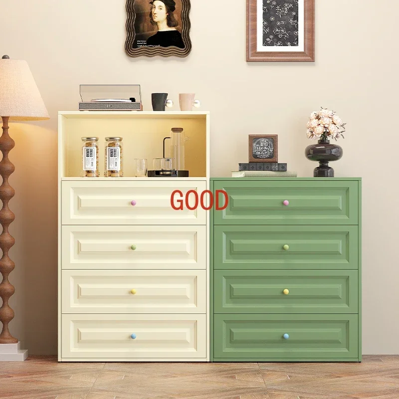 

Wrought iron chest of drawers Modern simple steel locker