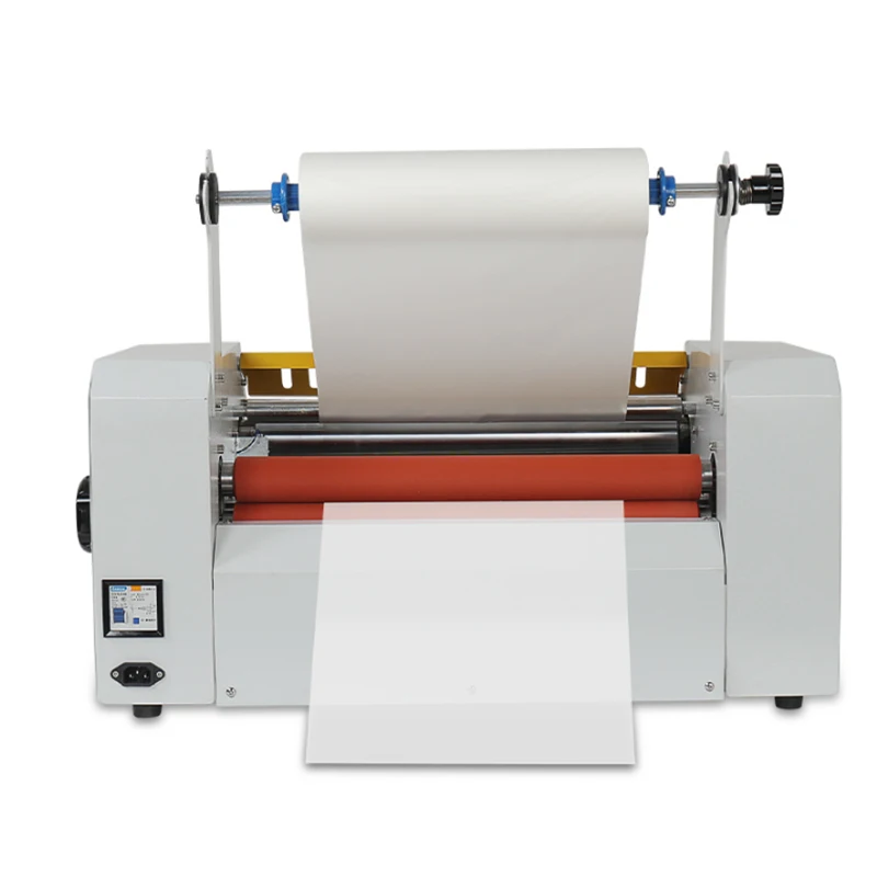 Hot Laminating Machine Anti-curling Laminator Photo 440mm Film width laminating machine