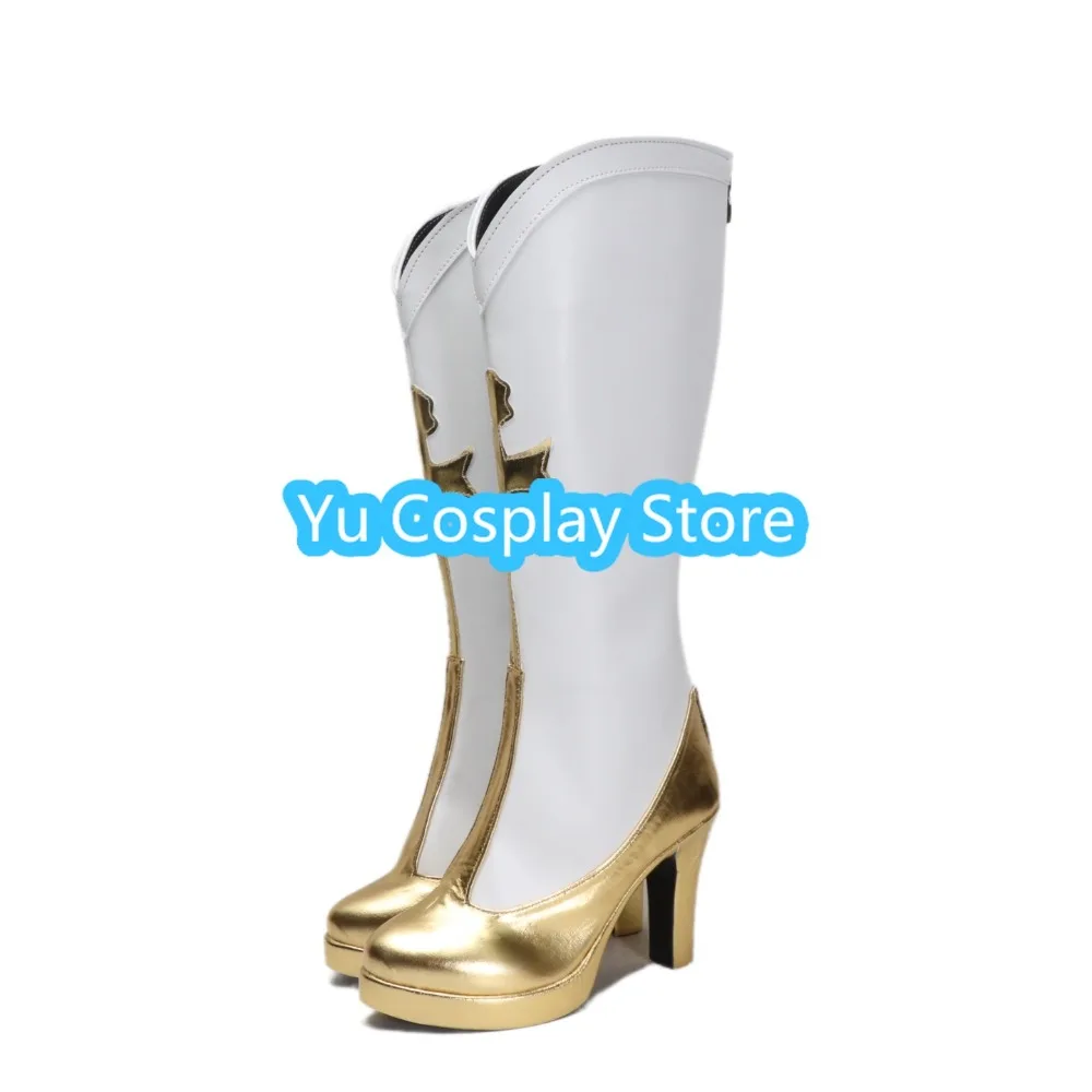 

Yu Cosplay Store Tomoe Mami Cosplay Shoes Anime Cosplay Shoes Boots Halloween Costumes Props