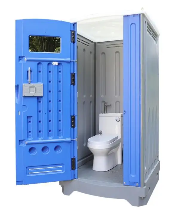 TUNE cheap price plastic bathroom chemical toilet camping cabins outdoor mobile portable toilet shower cabin for sale