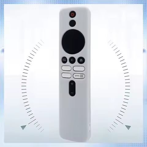 N60R-Remote Control Case Silicone Case For Xiaomi TV Box 4K 2Nd Gen Replace The Remote Protection Case Red