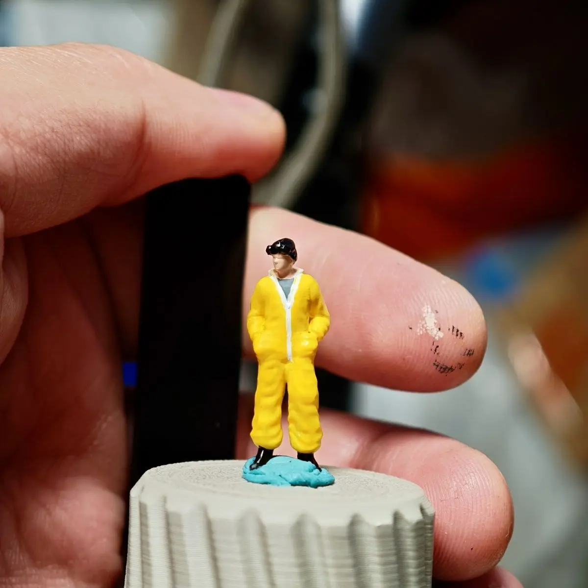 1/64 Hars Statisch Miniatuur Model Breaking Bad Walter Jesse Beeldjes Diorama Garage Scène