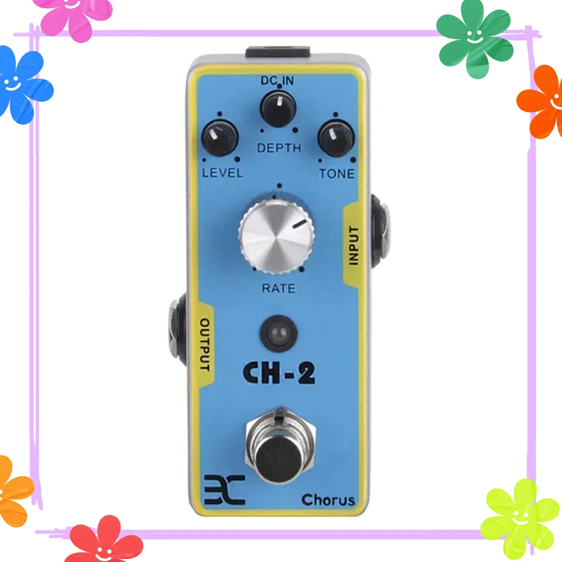 

ENO TC51 Chorus CH-2 Electric Guitarra Effect Pedal Layered Chorus Effect True Bypass Pedal Adjustable Knob Guitar Accessories