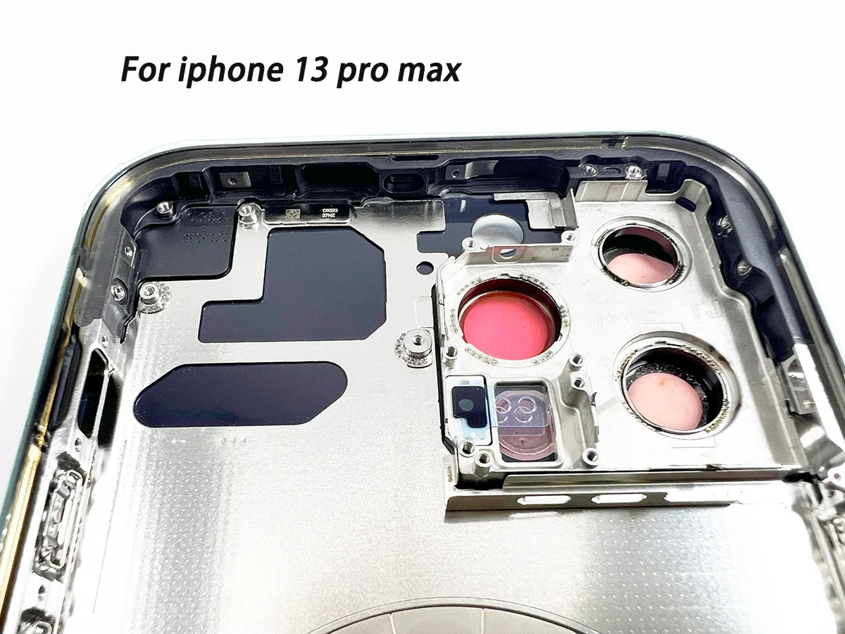 Для iPhone 13/13pro/13Pro Max задняя крышка батарейного отсека + корпус средней рамы + боковые кнопки + лоток для SIM-карты, инструменты 14PRO задняя крышка