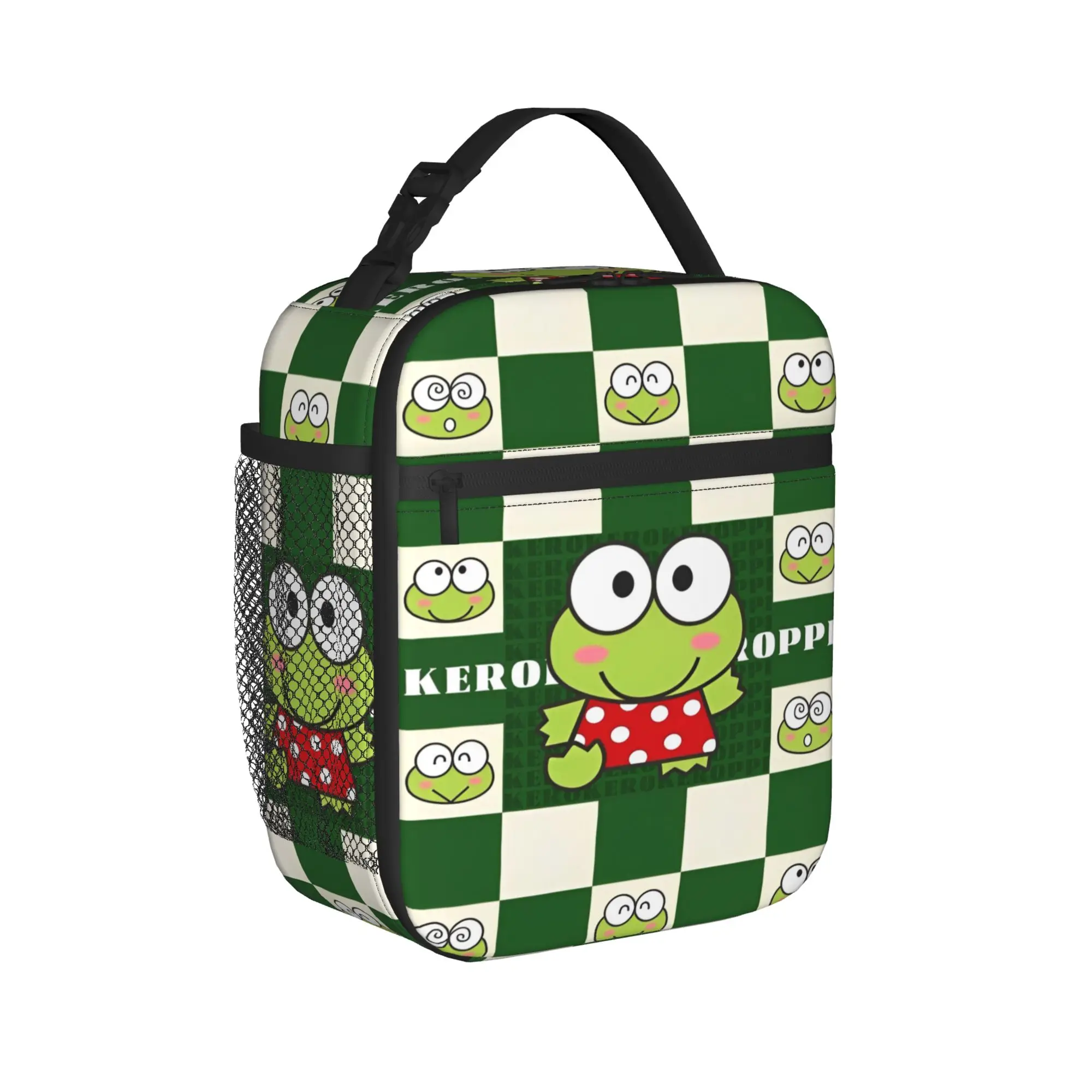 

Keroppi Cartoon Insulated Lunch Bag Cooler Bag Reusable,Lunch Container Tote Lunch Box Food Storage Bags Office Travel