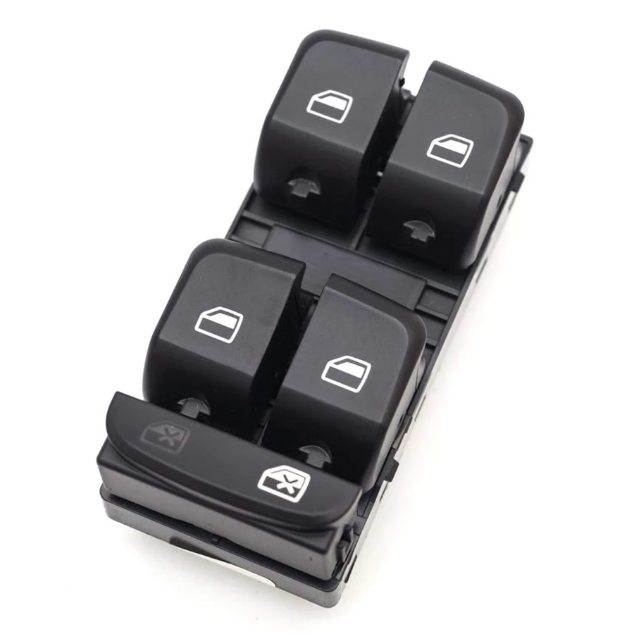 

M93K-Car Window Control Switch Panel Button Electric Master Power For A4 B8 A5 Q5 2007-2012 8K0959851D