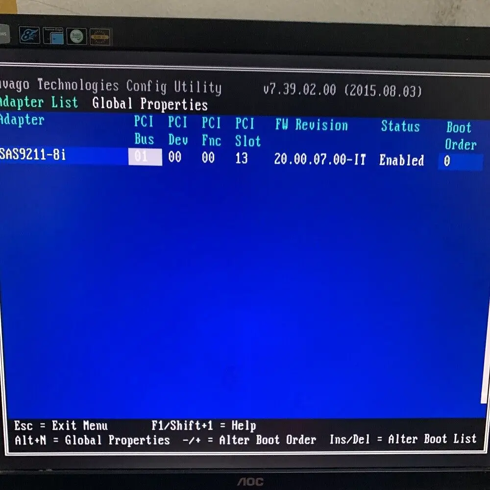 INSPUR 9211-8i YZCA-00019-101 6Gbps HBA LSI FW:P20 IT-modus ZFS FreeNAS unRAID