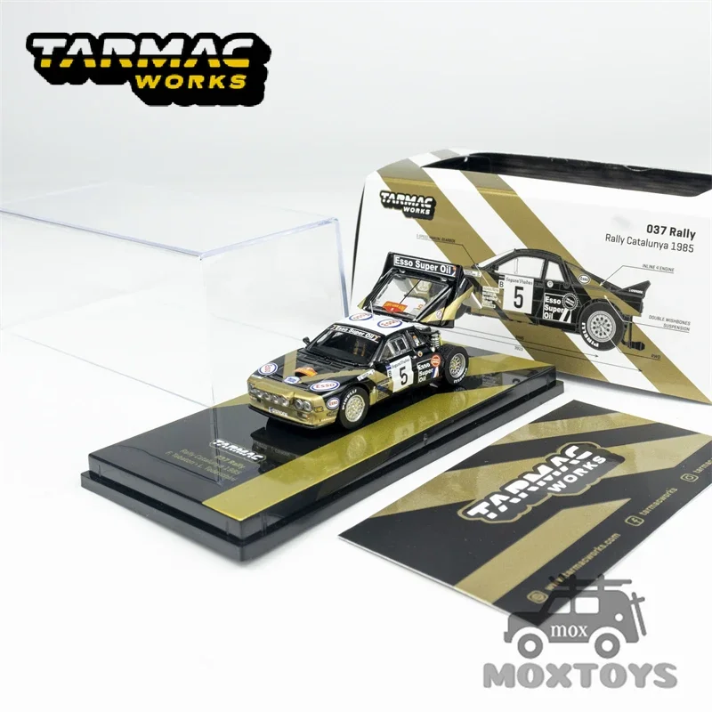 Tarmac Work 1:64 Lancia 037 Rally Rally Catalunya Diecast Model Car