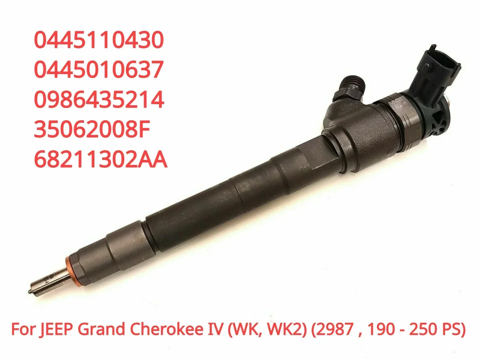 

Best Seller FirstHot Selling 0445110430 35062008F 0986435214 New Diesel Fuel Injector Nozzle For Bosch Jeep Grand Cherokee 3.0 V