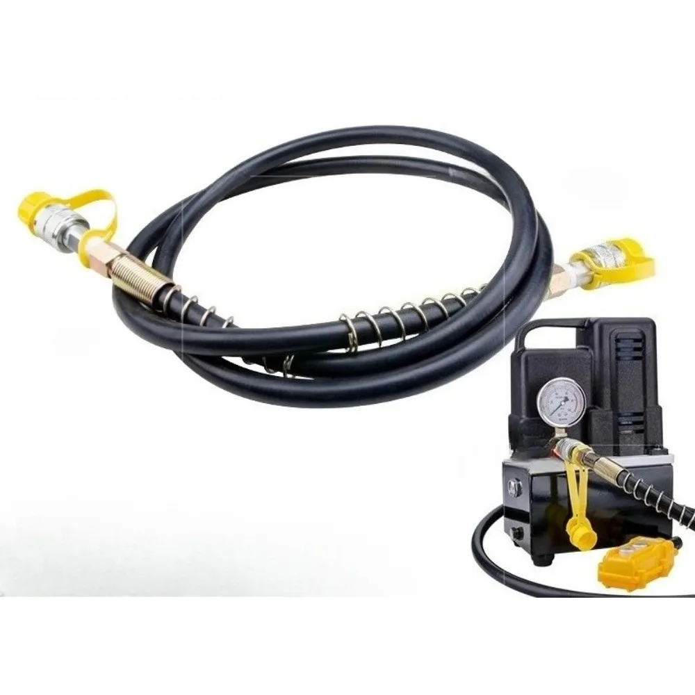 High pressure oil pipe with 3/8 joint internal and external thread 70MPA hydraulic oil pipe hose rubber pipe M10 length