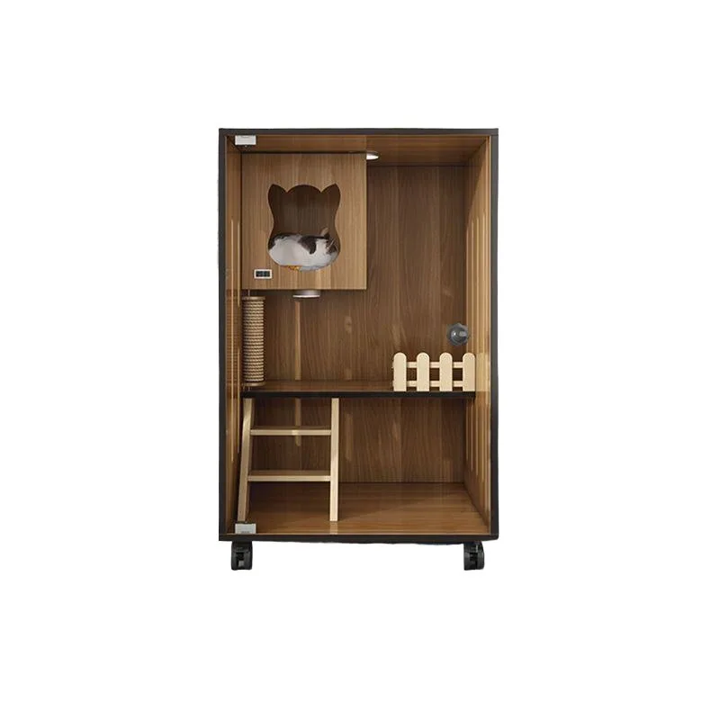 

@Cat coffee available panoramic pet cabinet household luxury indoor cabinet large space pet cattery cat villa