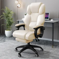 Silla de oficina de gran tamaño Boss, ruedas de conferencia, Lumbar, móvil, ejecutiva, sillas ergonómicas, Muebles cómodos, Muebles de lujo