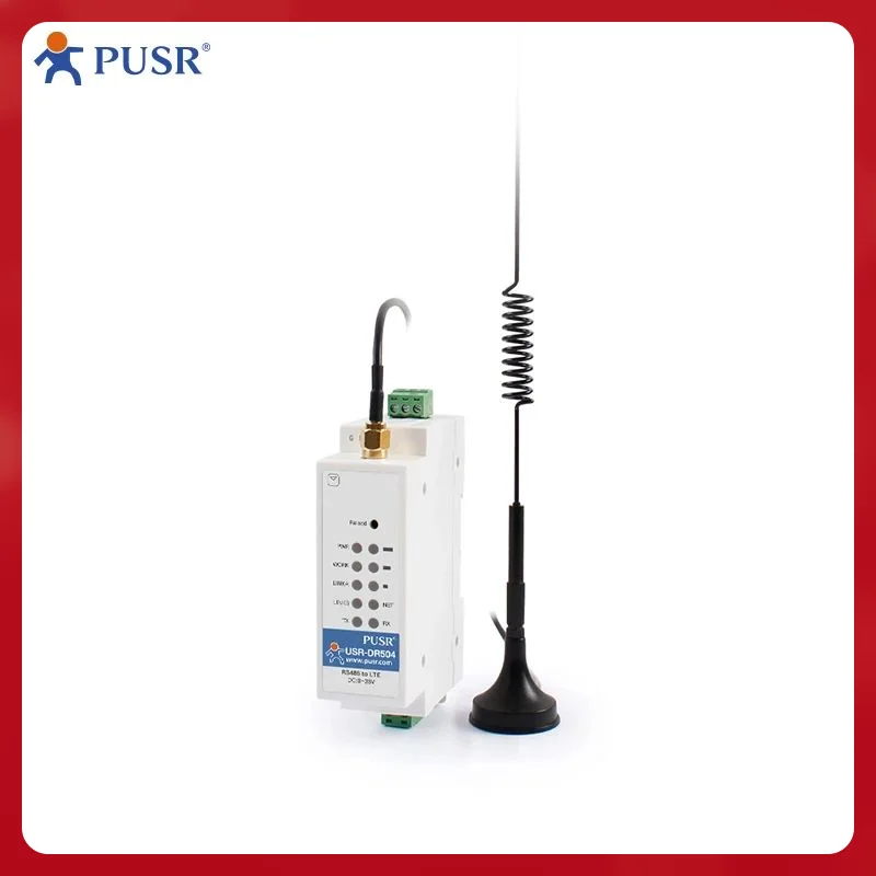 قمة الموضة PUSR Din Rail RS485 مودم خلوي Gprs صناعي مع بطاقة Sim USR-DR504-G