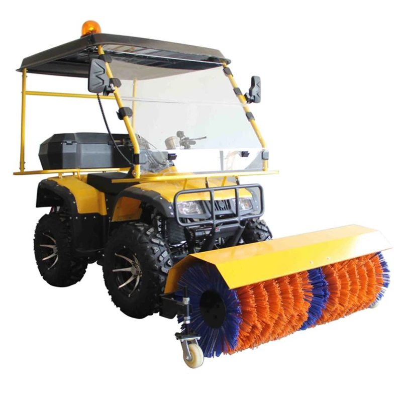 ATV Snowplow Efficient Ride-on Snow Removal Snow Blower