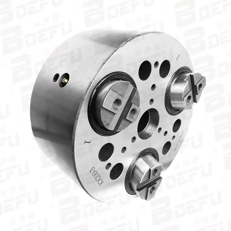 BDEFU SC KX 3 Three Jaws Rear Pull Back Oil Pressure Chuck